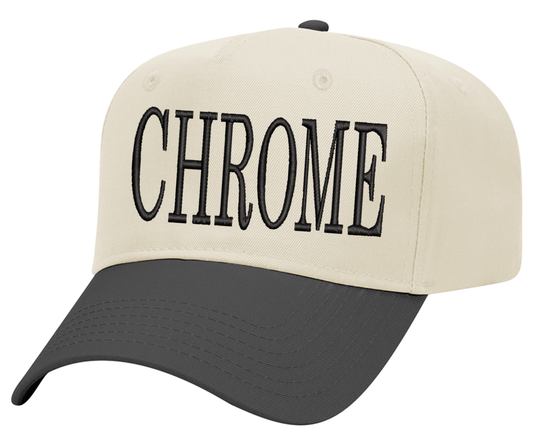 Embroidered Chrome Hat