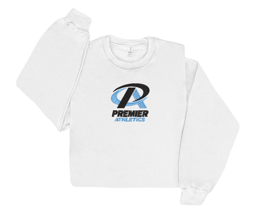 Embroidered Youth Premier Athletics Crewneck