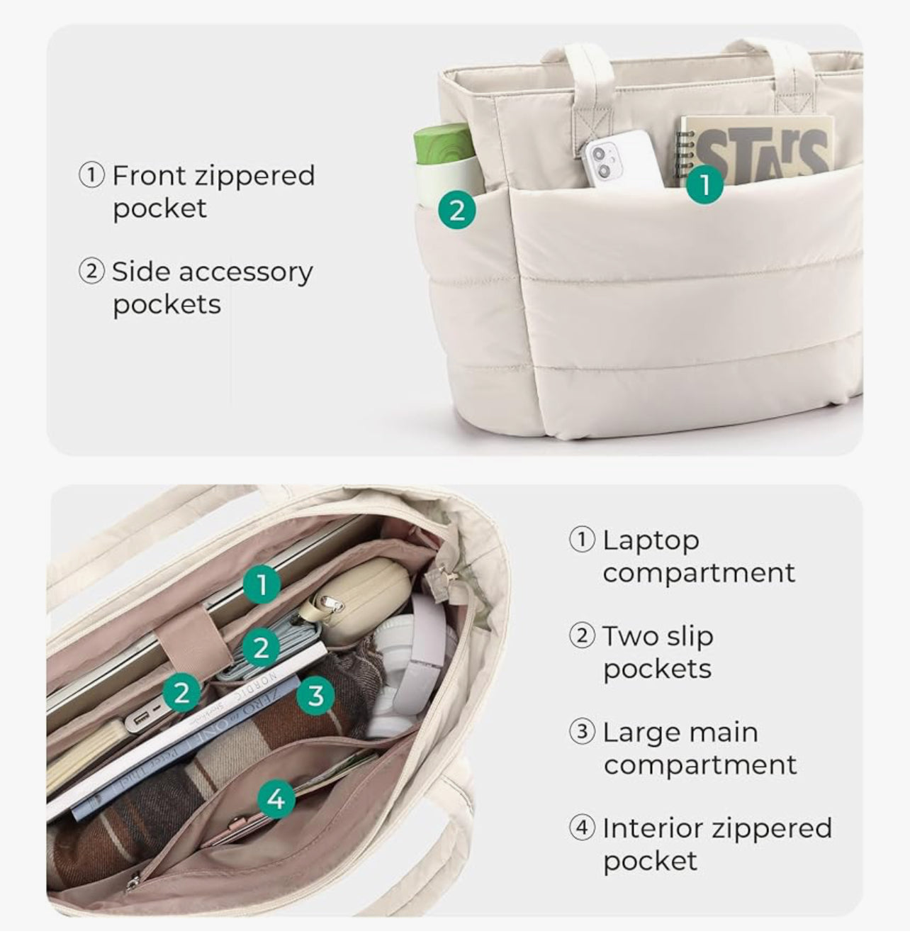 Embroidered Wifey Tote Bag