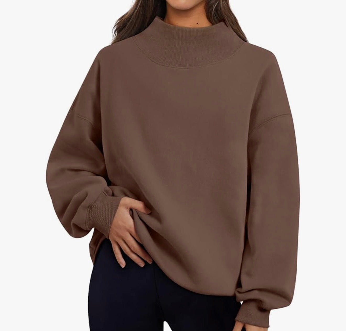 Embroidered Triple R Cookie Jar Mock Neck