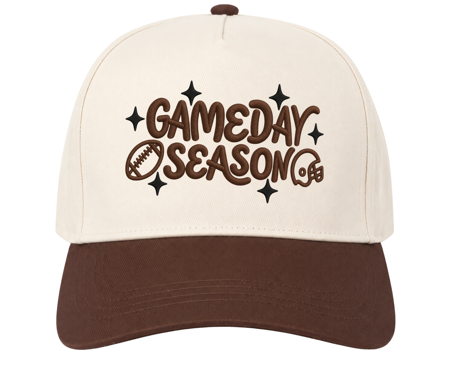 Puff Embroidered Game Day Season Hat