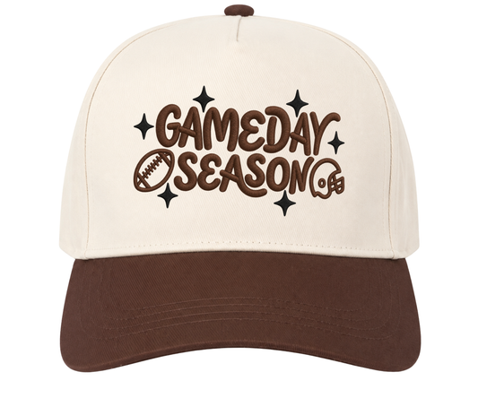 Puff Embroidered Game Day Season Hat