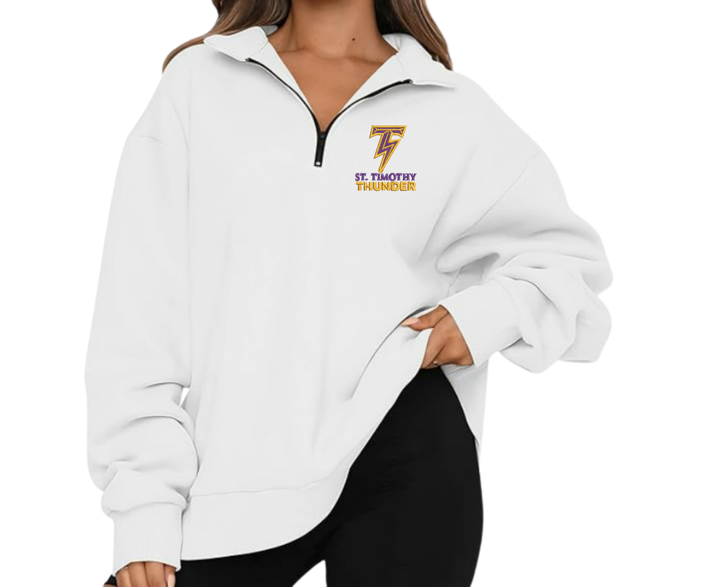 Embroidered St. Timothy Quarter Zip