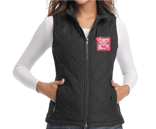 Embroidered Heart Breakers Vest