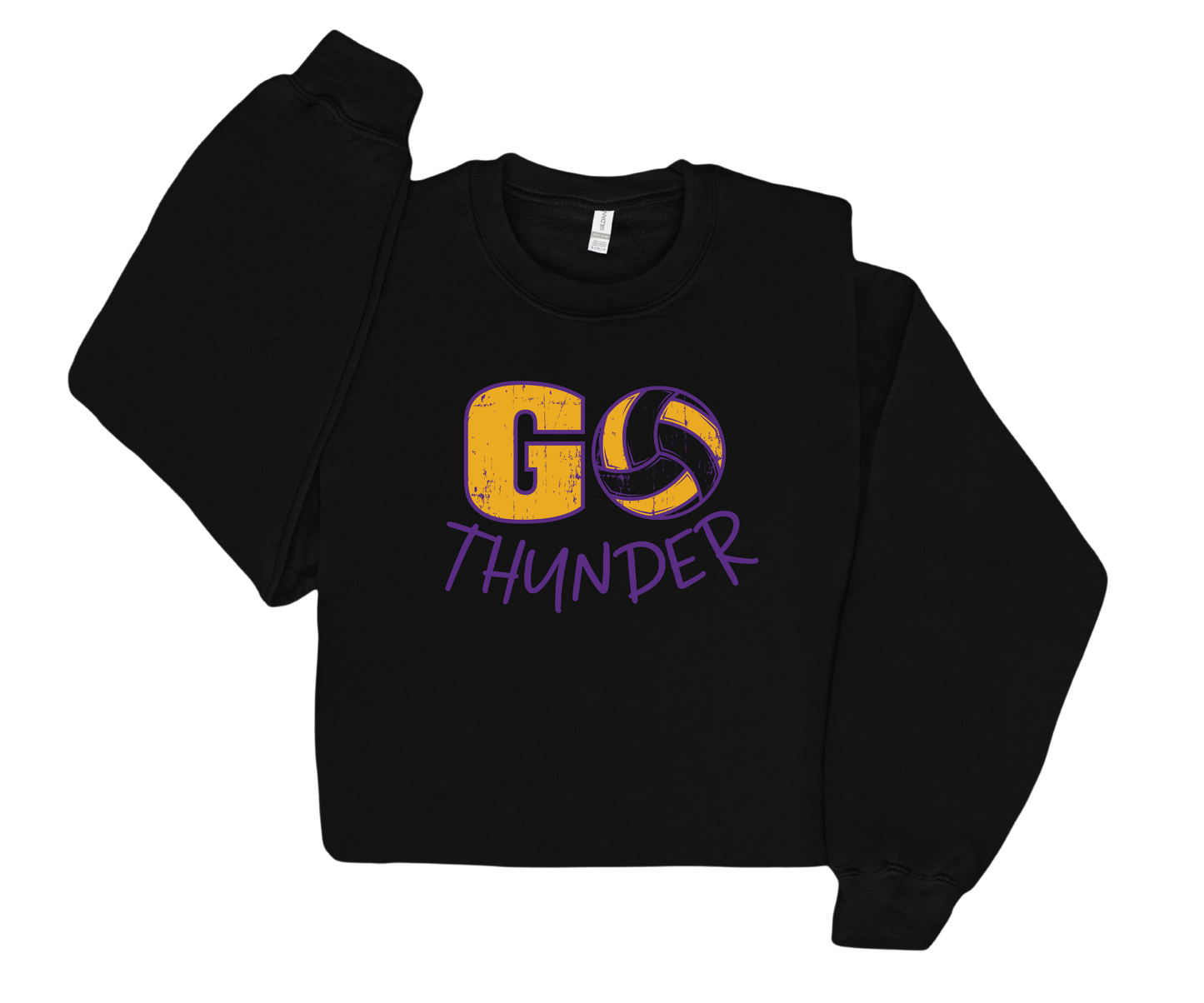 Go Thunder Volleyball Youth Crewneck