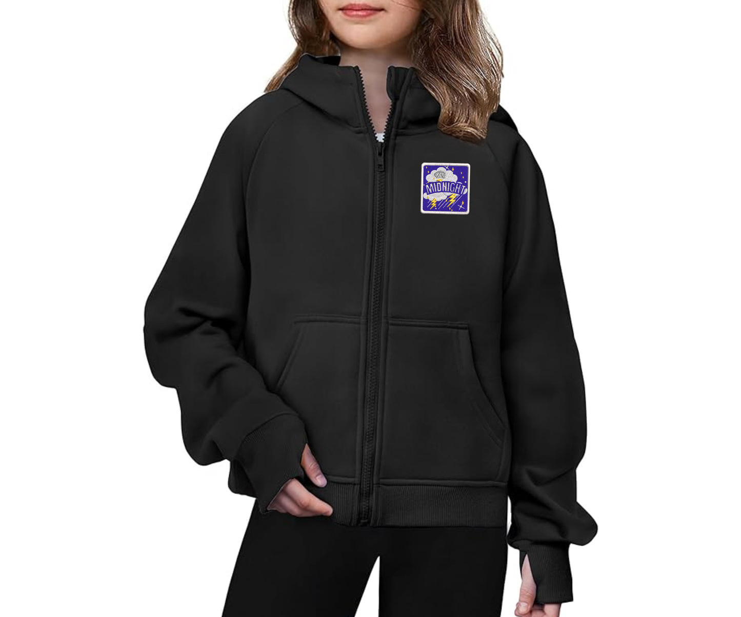 Embroidered Youth Midnight Jacket