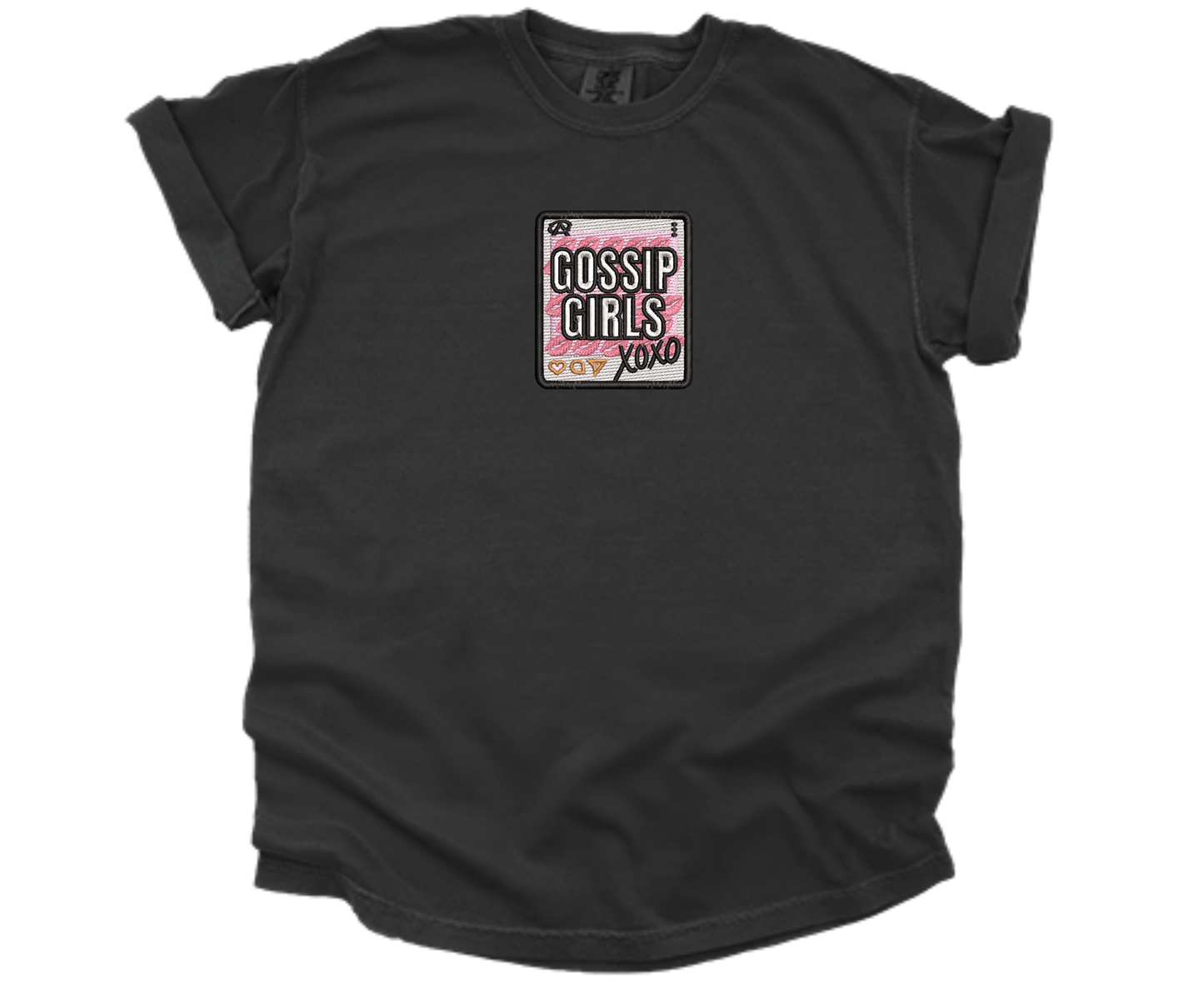 Embroidered Gossip Girls Tshirt