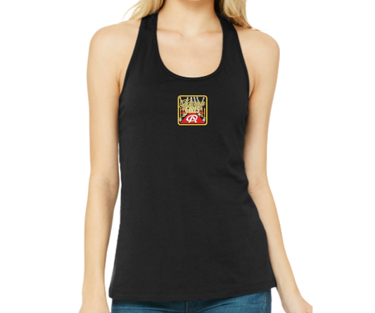 Embroidered Glamour Girls Tank Top
