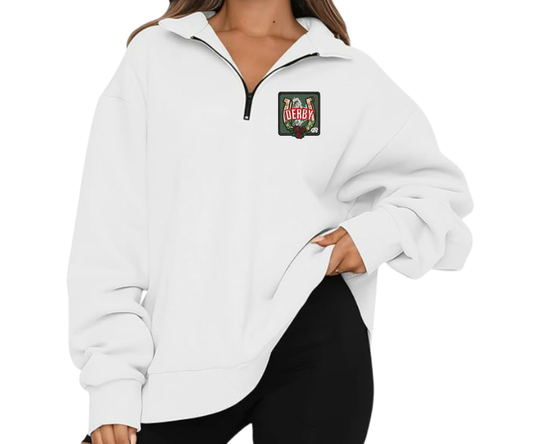 Embroidered Derby Quarter Zip