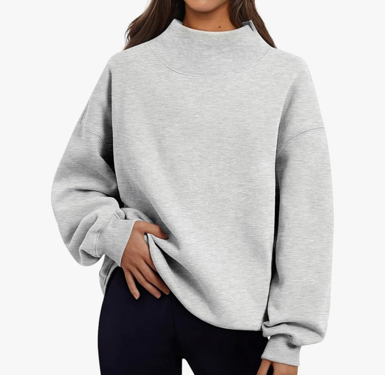 Embroidered Triple R Cookie Jar Mock Neck