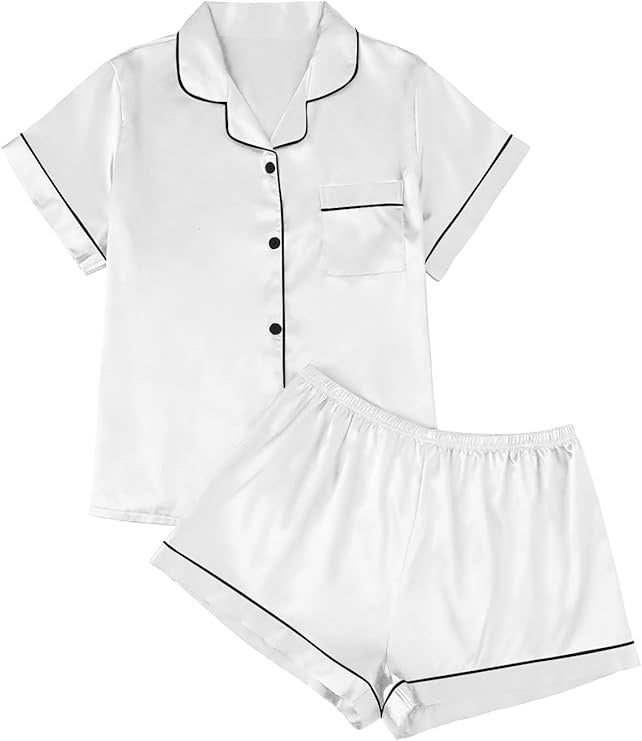 Embroidered Pajama set