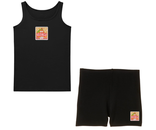 Embroidered Youth Mini Mango Set