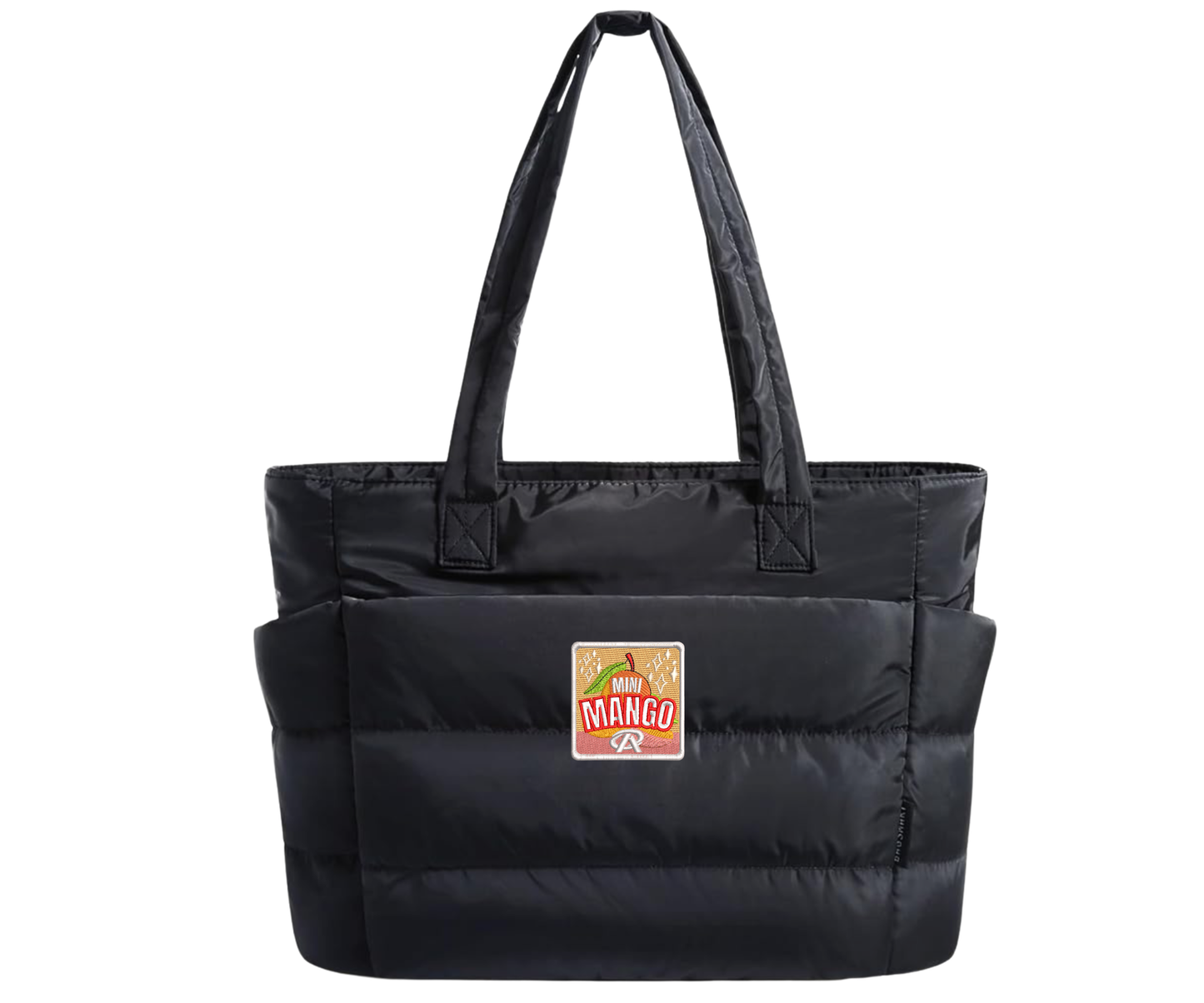 Embroidered Mini Mango Tote Bag
