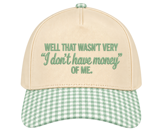 Embroidered Well That Wasn’t Very “I Don’t Have Money” Of Me