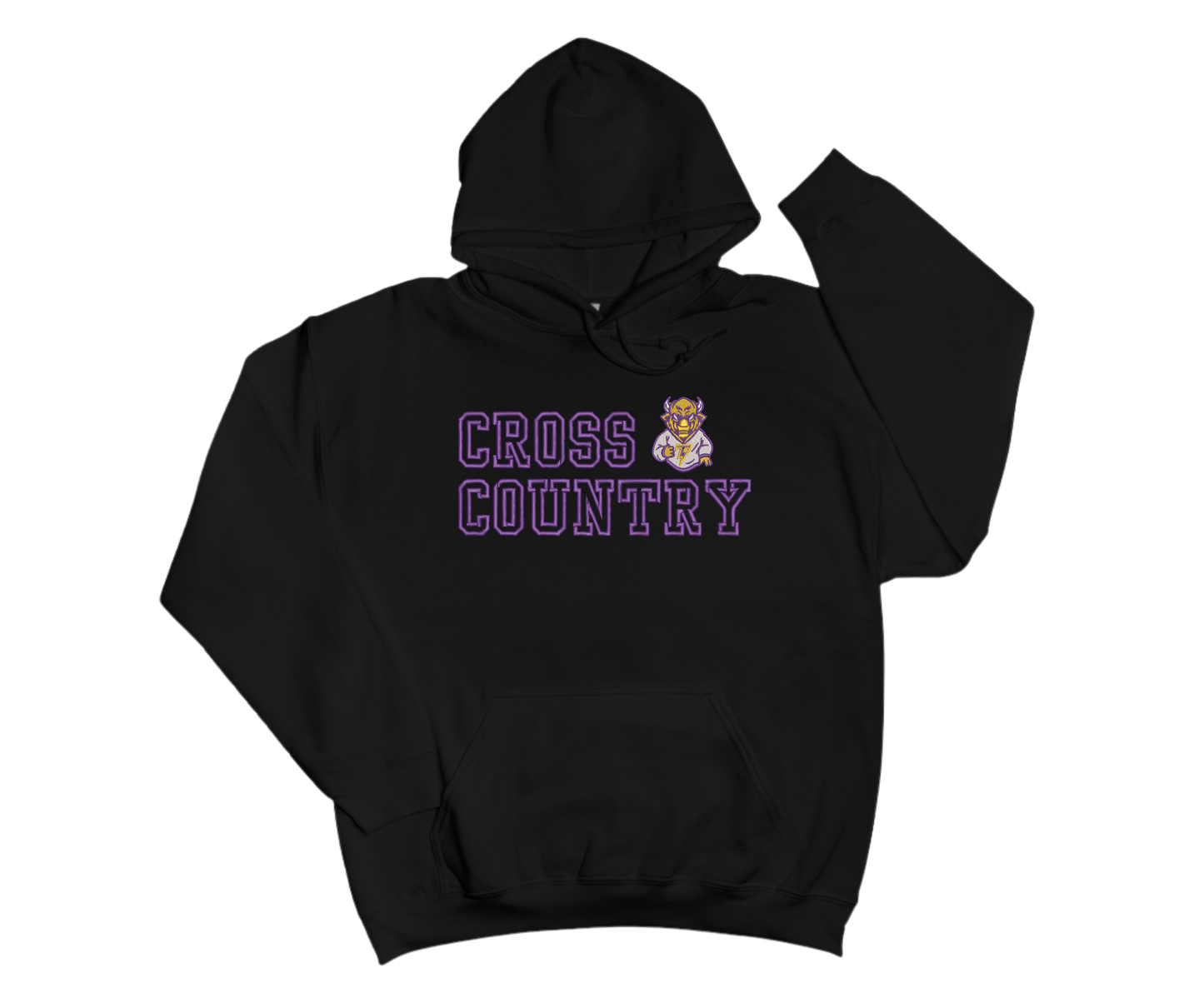 Embroidered St. Timothy Cross Country Youth Hoodie