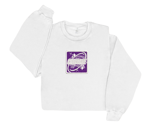 Embroidered Chrome Crewneck