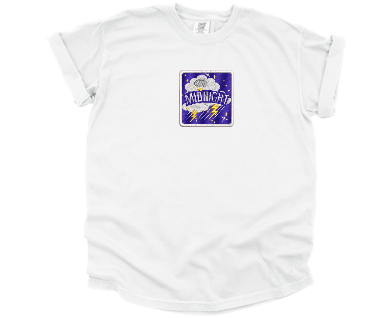 Embroidered Midnight Tshirt