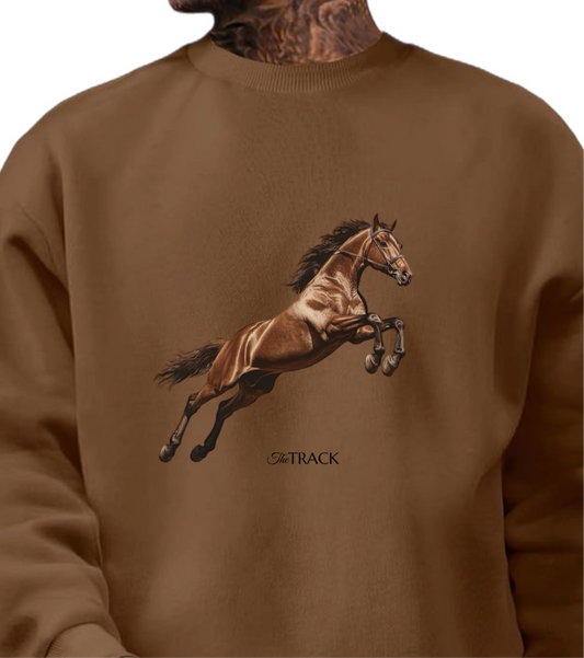Track Horse Crewneck