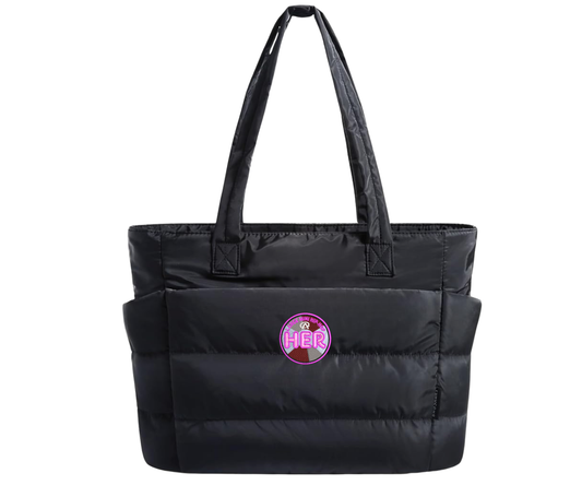 Embroidered Her Tote Bag
