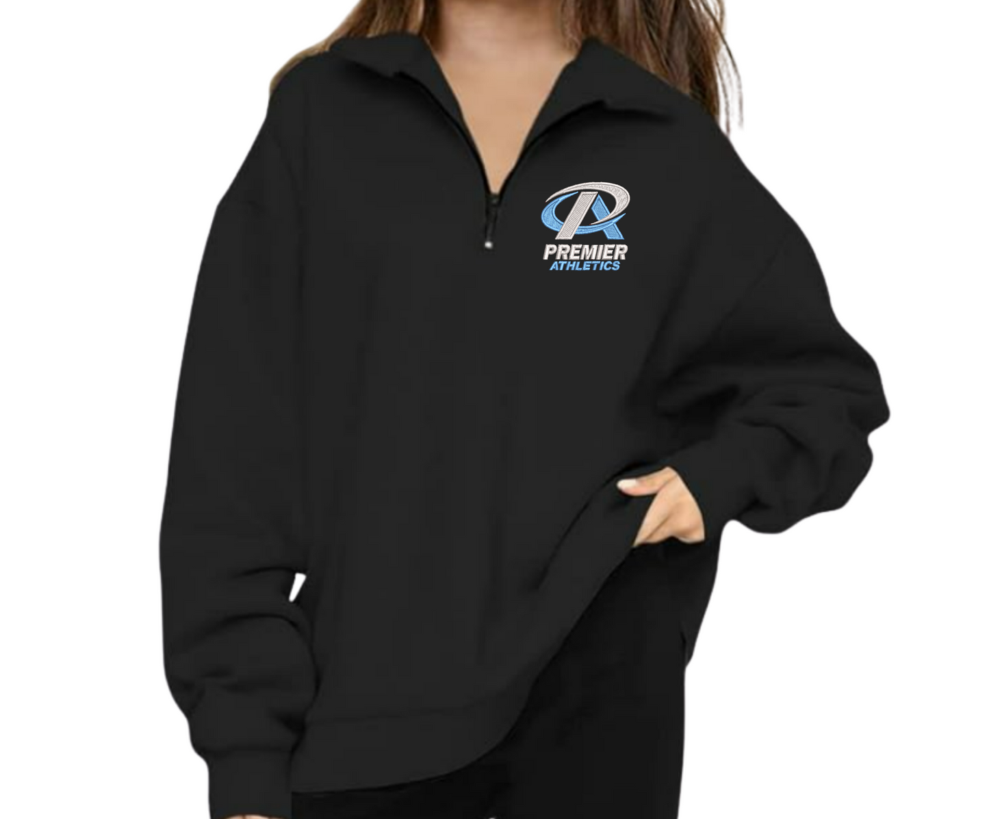 Embroidered Youth Premier Athletics Quarter Zip