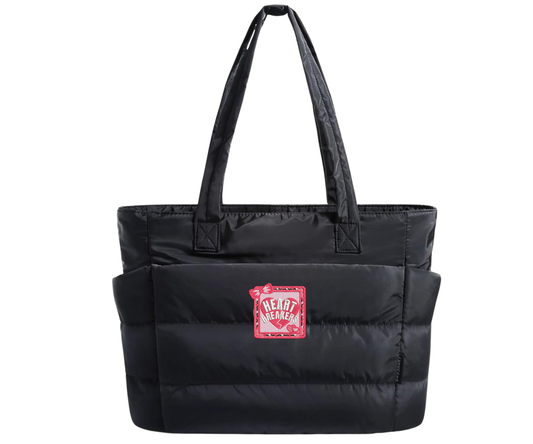 Embroidered Heart Breakers Tote Bag