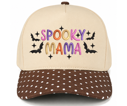 Embroidered Spooky Mama Hat