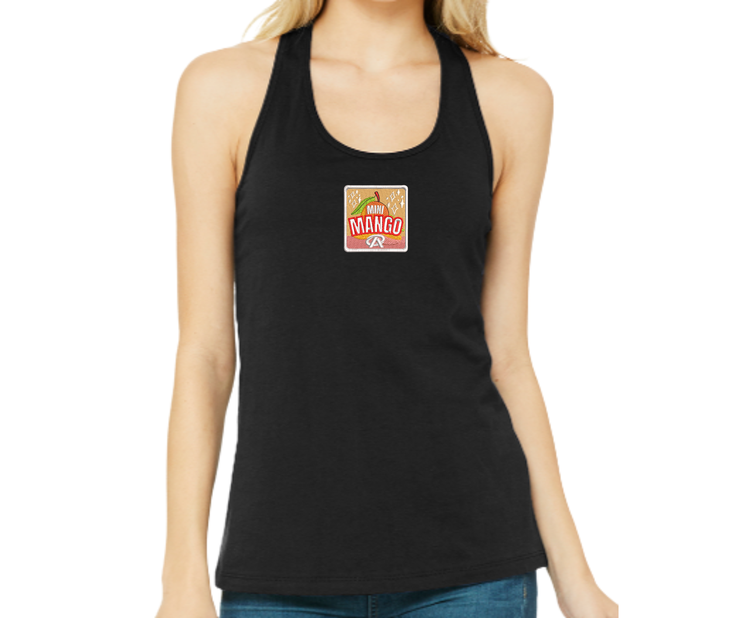Embroidered Mini Mango Tank Top
