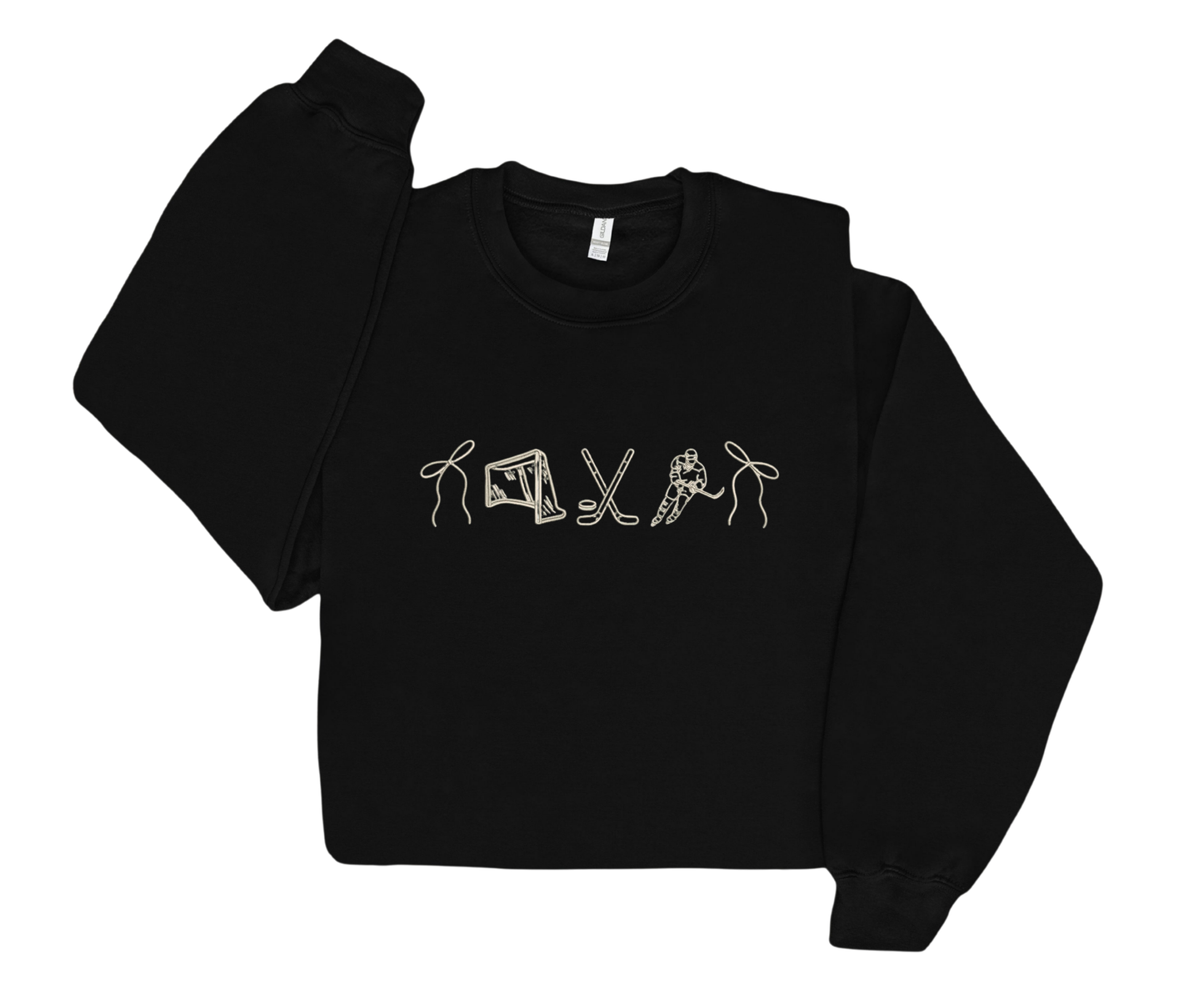 Embroidered Norse Hockey Crewneck
