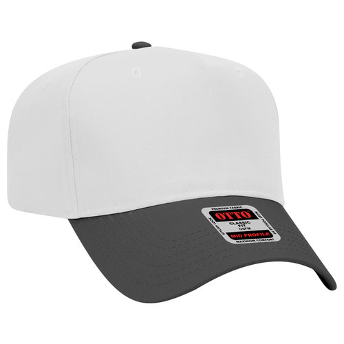Custom 5 Panel Otto Hat- White Base