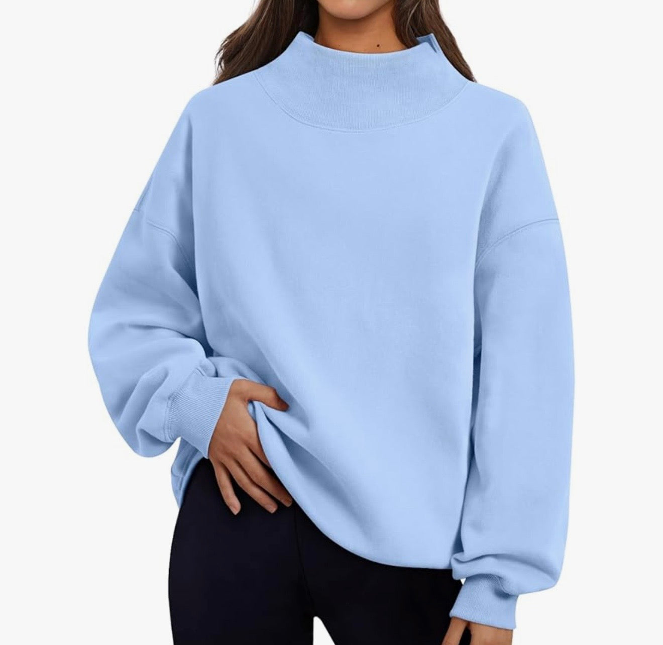Embroidered Triple R Cookie Jar Mock Neck