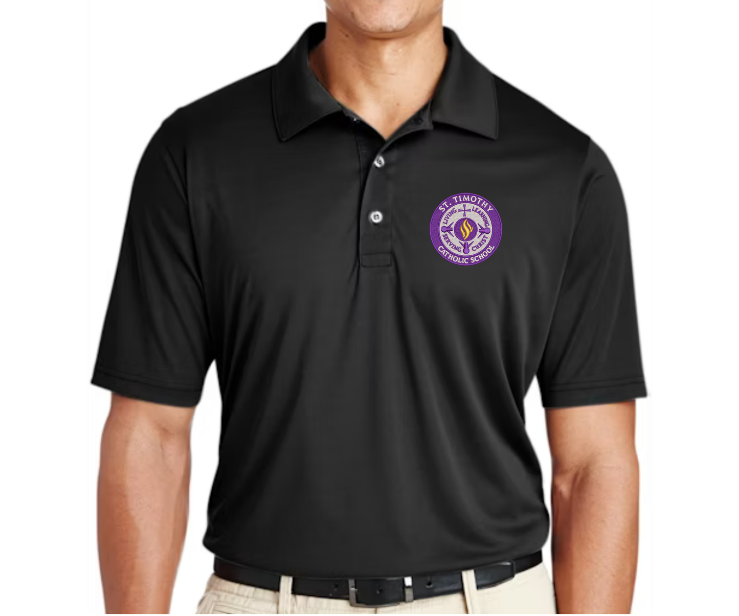 Embroidered St. Timothy Catholic School Polo