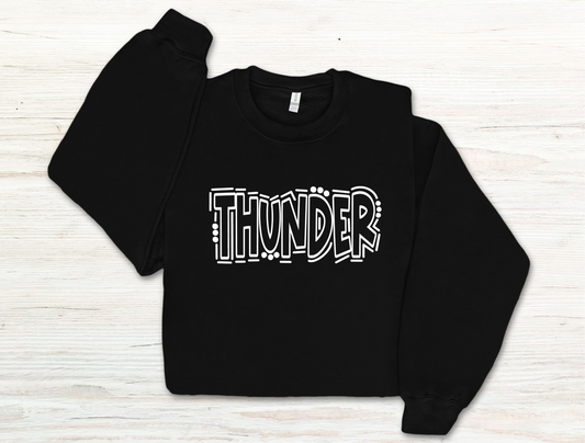 Unisex Thunder Doodle Crewneck