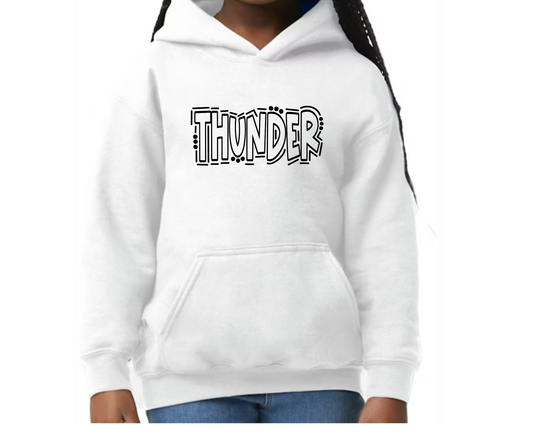 Thunder Doodle Youth Hoodie