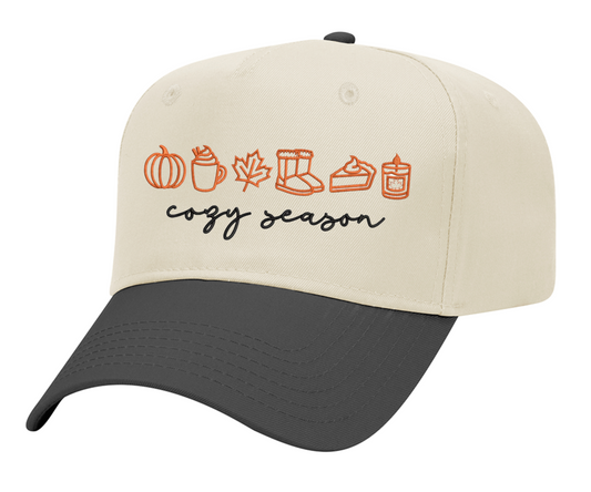 Embroidered Cozy Season Hat