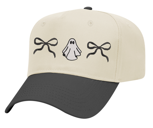 Embroidered Ghost Hat
