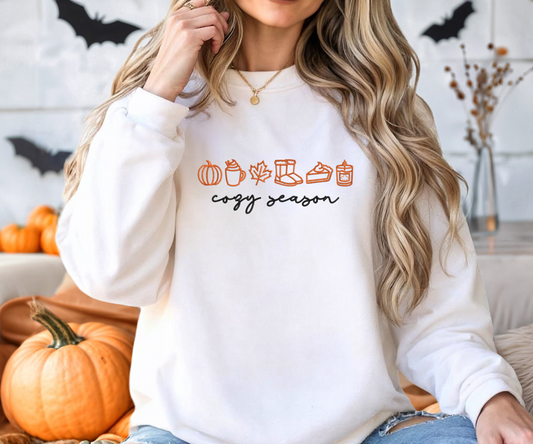 Embroidered Cozy Season Crewneck