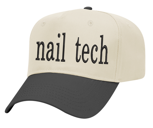 Embroidered Nail Tech Hat