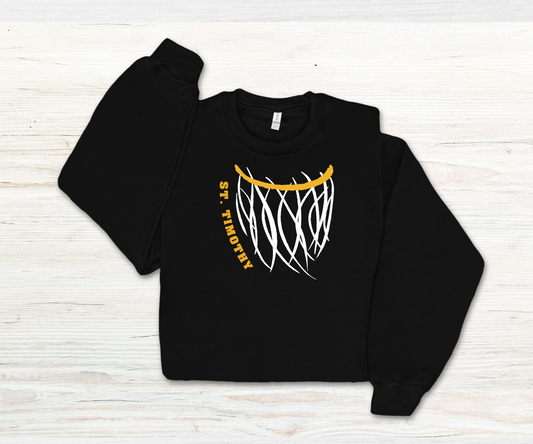 St Tim's Basketball crewneck