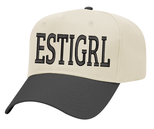 Puff Embroidered ESTIGIRL Hat