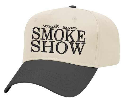 Embroidered Small Town Smoke Show Hat