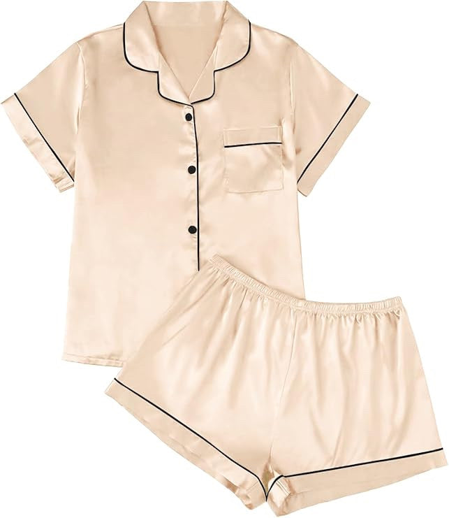 Embroidered Pajama set