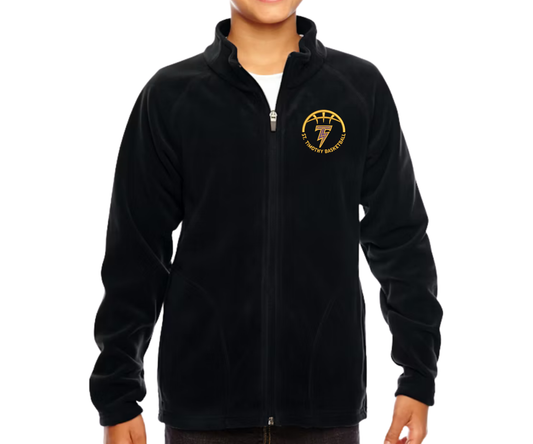 Embroidered St. Timothy Fleece Youth Basketball Jacket