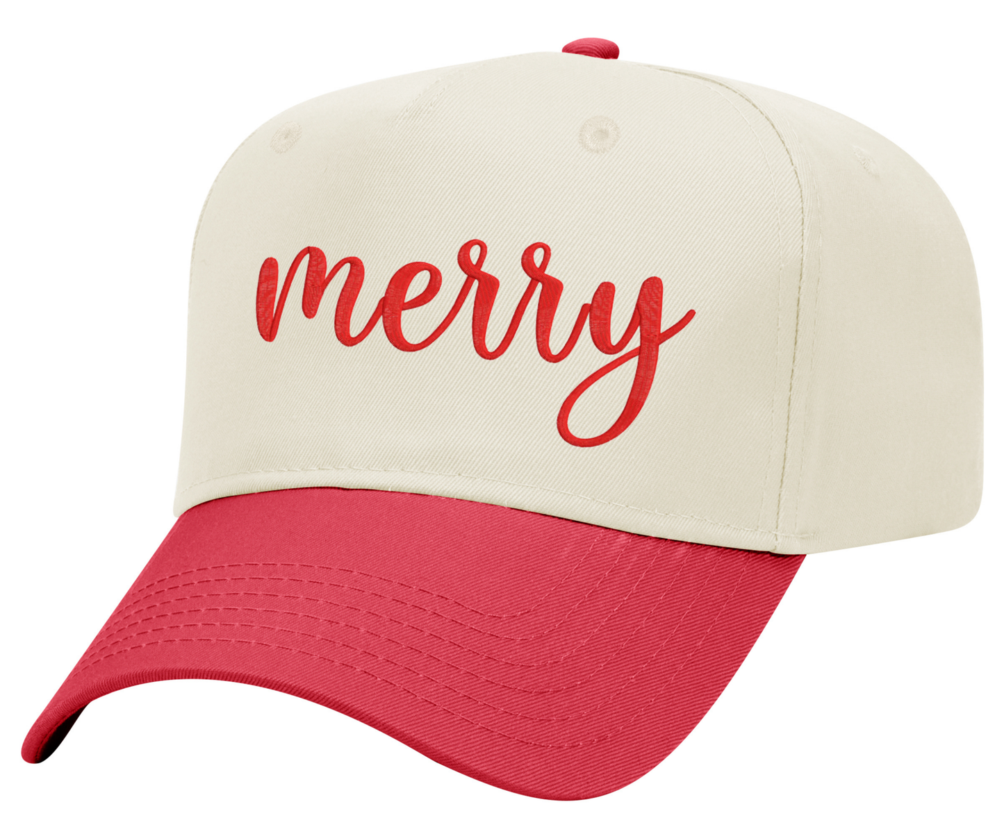 Embroidered Merry Hat
