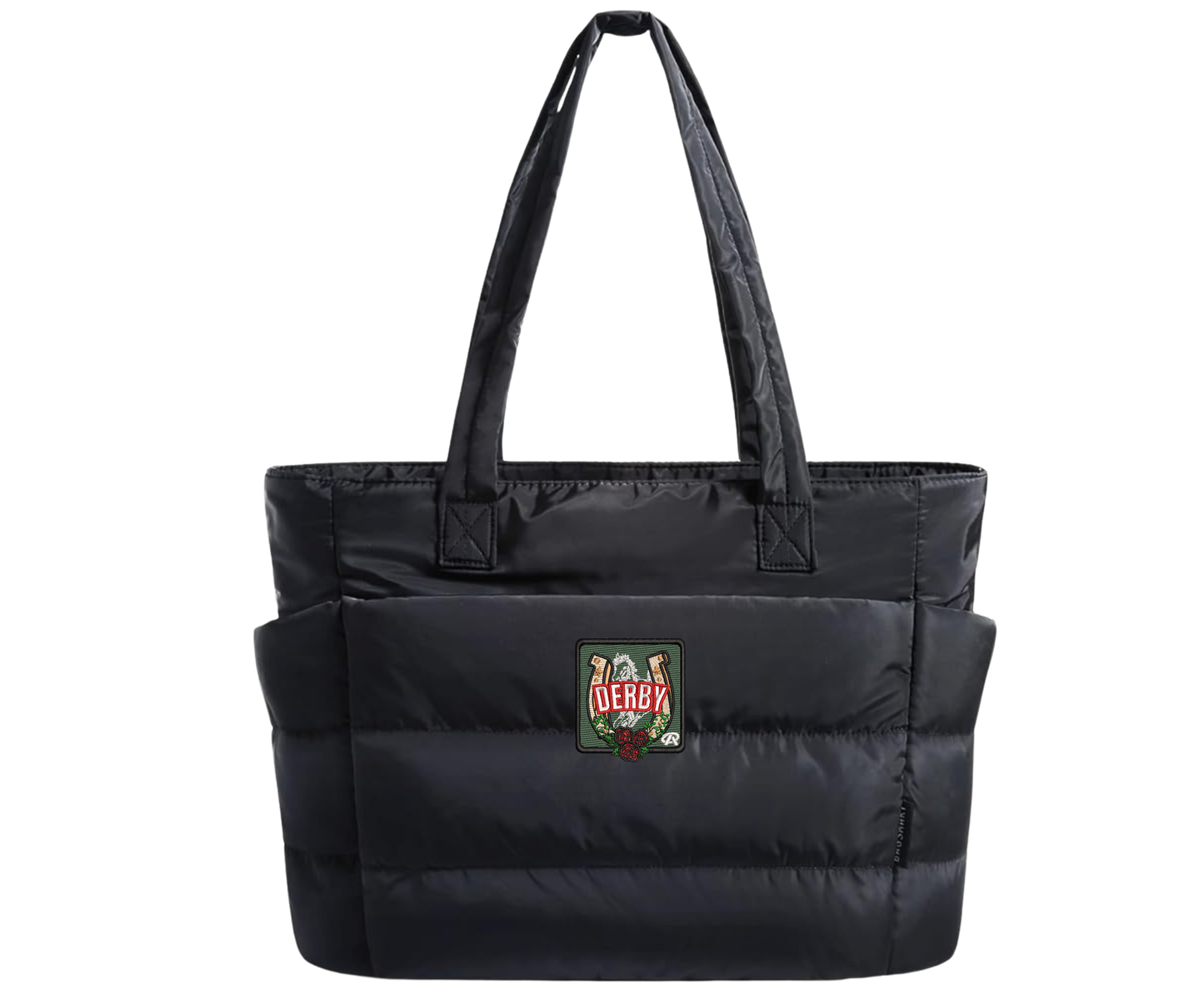Embroidered Derby Tote Bag