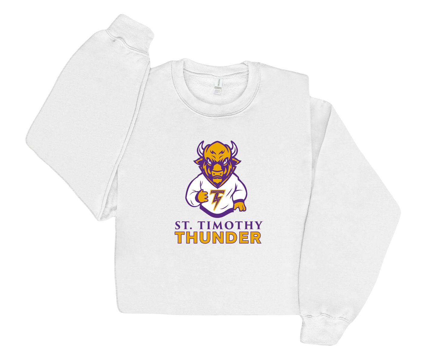 St. Timothy Thunder Mascot Crewneck