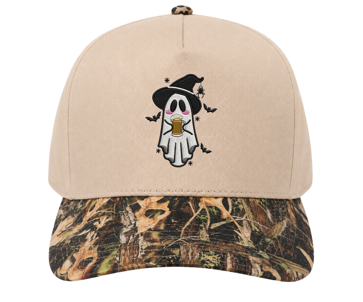 Embroidered Ghost Hat