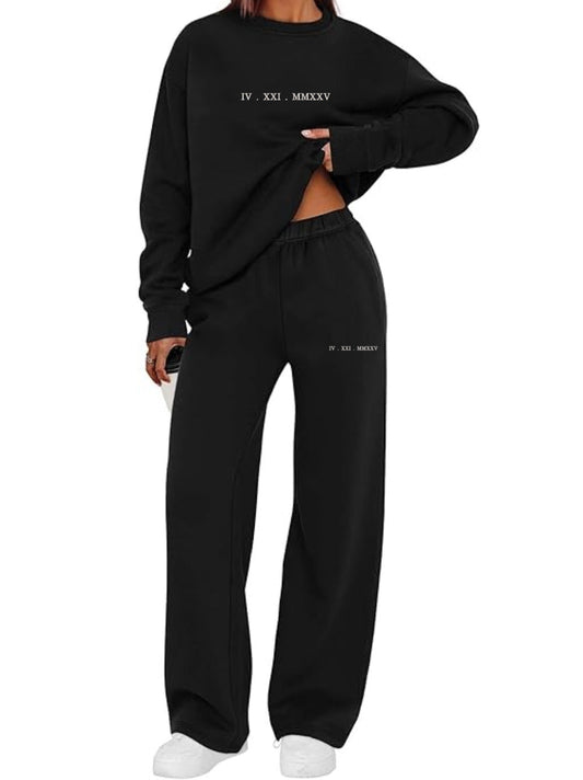 Embroidered Anniversary Set