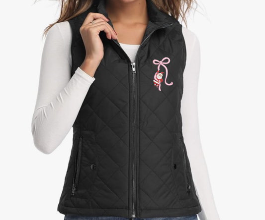 Embroidered Santa Vest