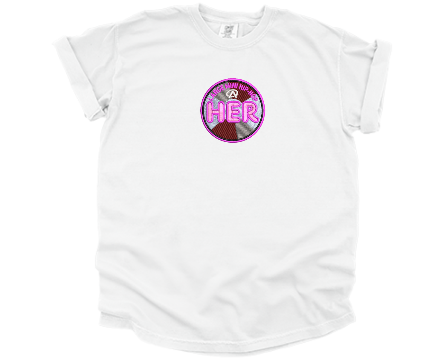 Embroidered Her Tshirt