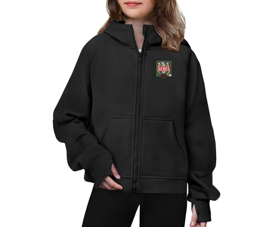 Embroidered Youth Derby Jacket